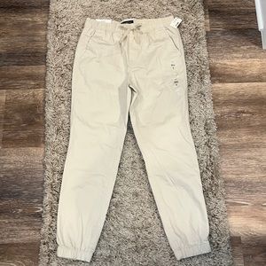 NWT - Mens AERO Stretch Joggers - Color Khaki - Size Small